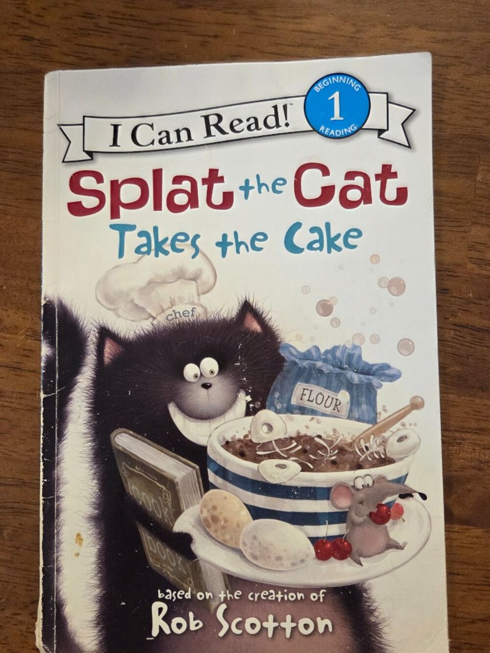 📕5/$10📕Splat the Cat Takes the Cake I Can Read Level 1 Paperback Book by